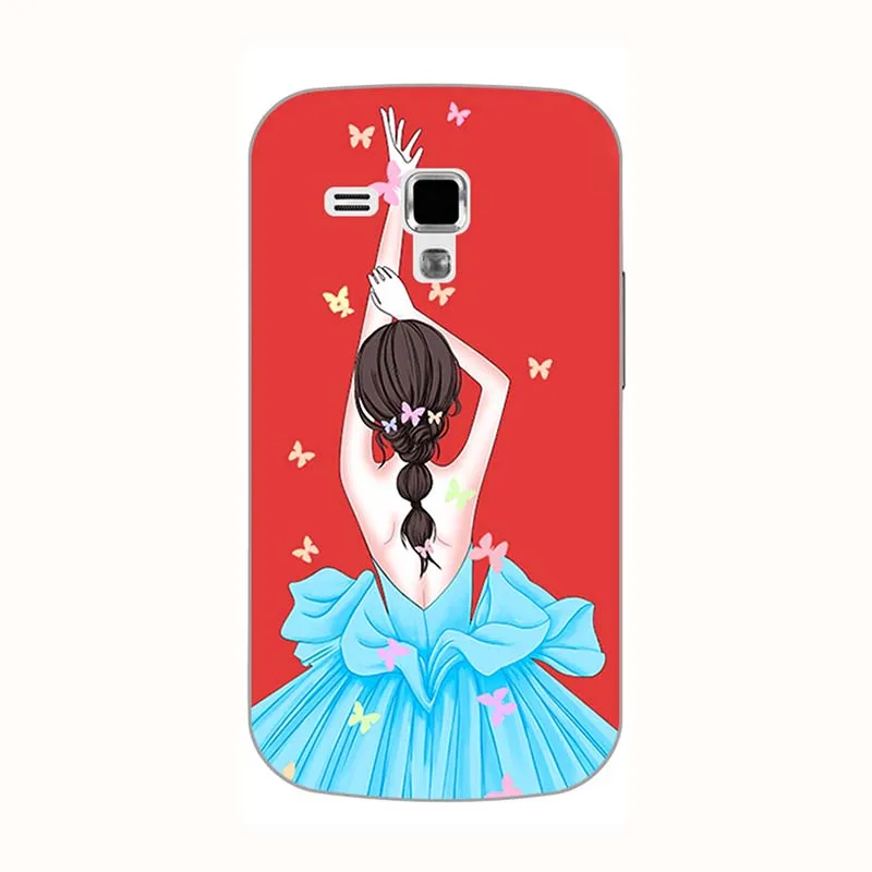 Чехол для samsung Galaxy S Duos GT S7562 GT-S7562 7562 Trend Plus S7580 S7582 GT-S7580 GT-S7582 чехол с принтом кота Совы чехол для телефона - Цвет: A081