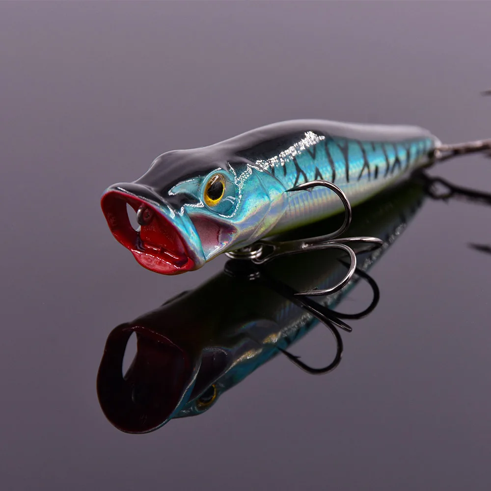 Makebass 3.46in/0 44 oz Воблер Поппер рыболовная приманка волна скалолазание Swimbait ABS