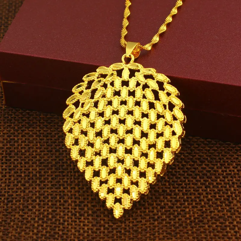 Adixyn Ближний Восток золотой цветок дерево кулон ожерелье цепочка Ювелирные