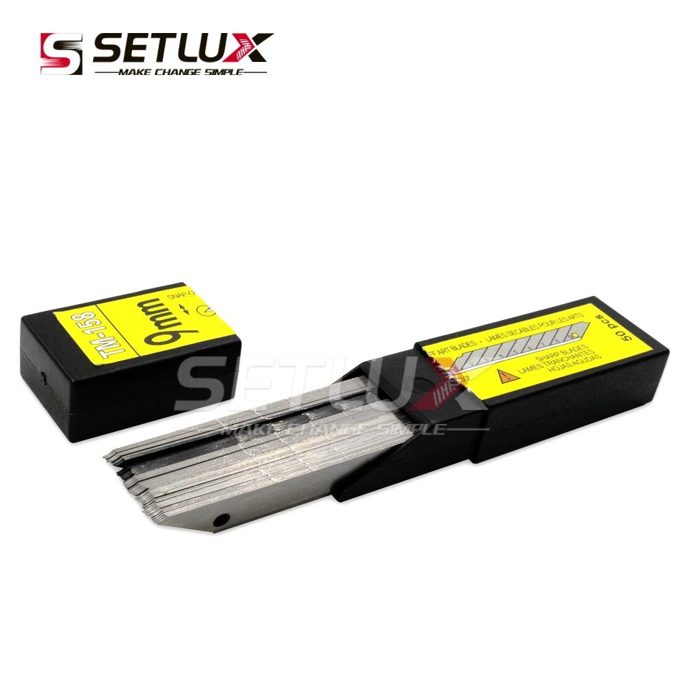 50 шт. наклейки из углеродистой стали для автомобиля и наклейка режущее лезвие 30