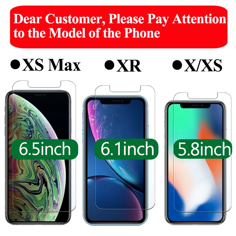 Защитное стекло закаленное для apple iphone x/s/xs max/xr/ip/10s/r/xsmax/10/xmax|Защитные стёкла и