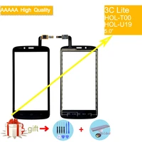 for huawei honor 3c lite hol t00 hol u19 touch screen touch panel sensor digitizer front glass touchscreen no lcd black