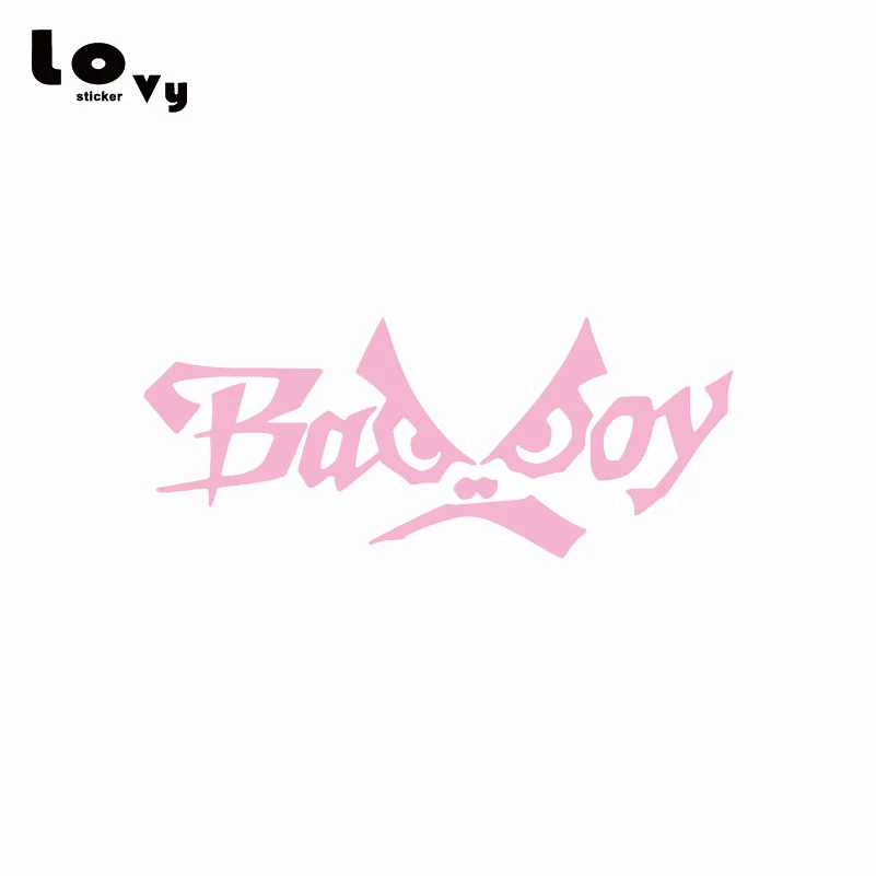 Виниловая забавная наклейка для автомобилей Bad Boy Eyes с мультяшным лицом украшения