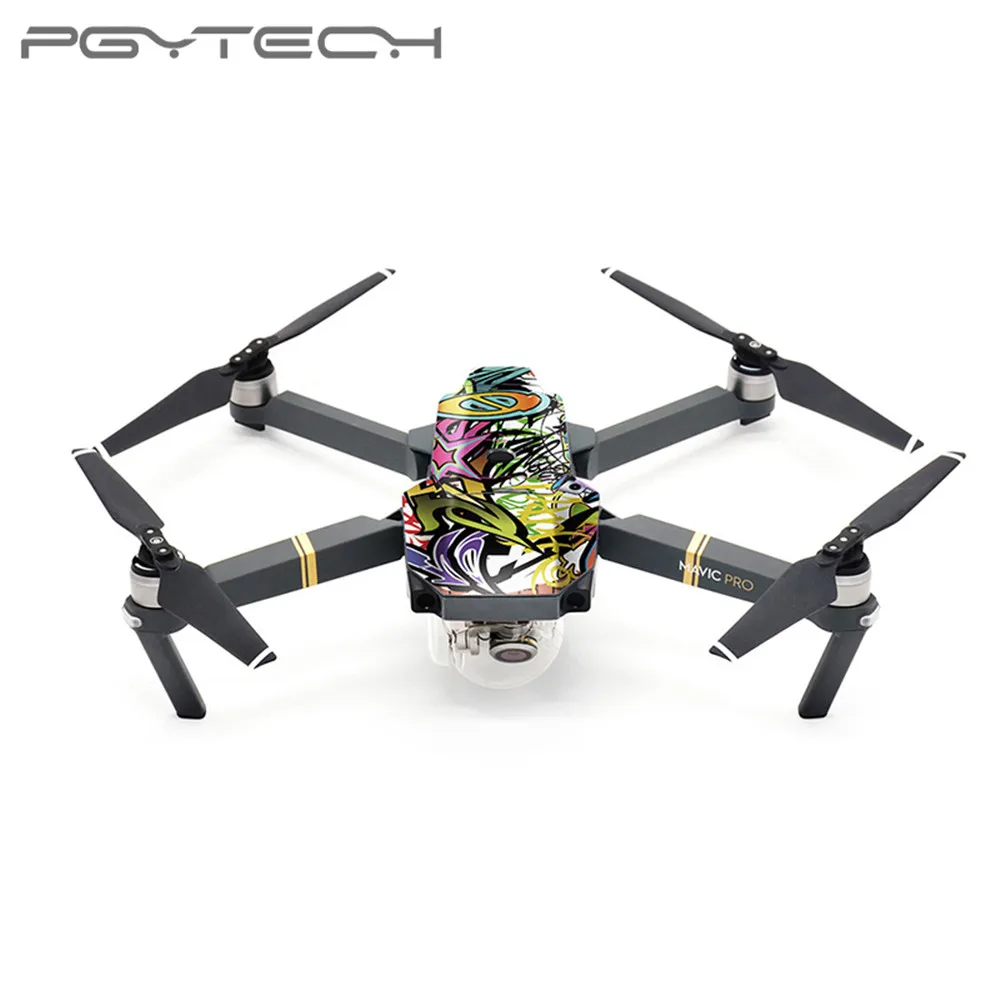 PGYTECH DJI Mavic Pro наклейки для кожи Дрон пульт дистанционного управления защитная