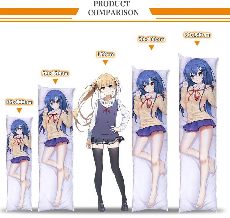 

Anime Amagi Brilliant Park characters sexy girl Latifa Fleuranza otaku Dakimakura throw pillow cover Hugging Body pillowcase