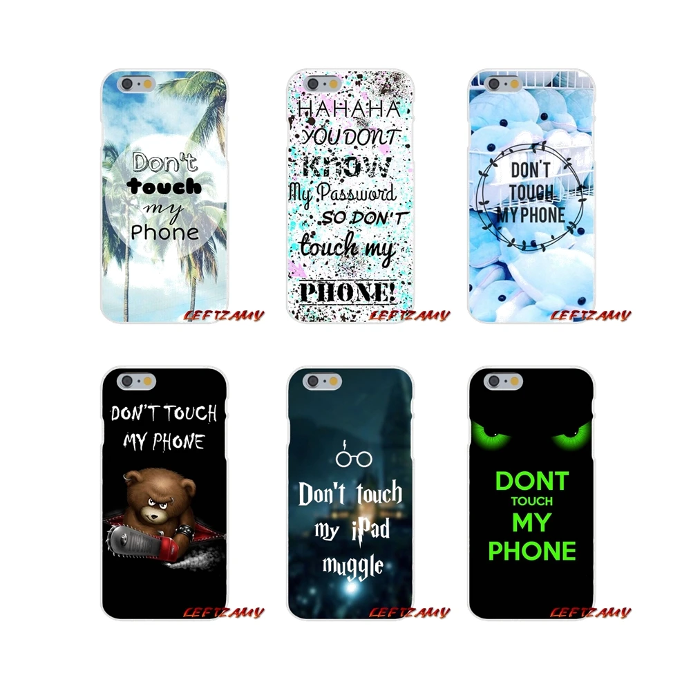 Для Samsung Galaxy S3 S4 S5 Mini S6 S7 Edge S8 S9 плюс Примечание 2 3 4 5 8 не dont Touch My аксессуары телефон