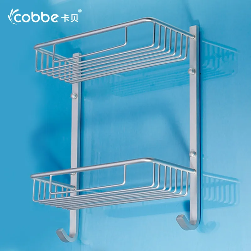 Ванная комната алюминий душ Полки Аксессуары для ванной комнаты хранения