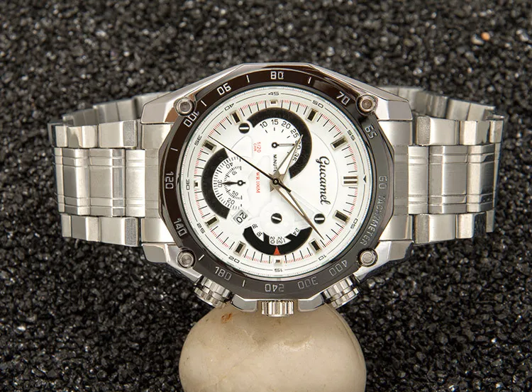 GUCAMEL New lady quartz watch factory direct high-end fashion waterproof leather strap wristwatch montres hommes | Наручные часы