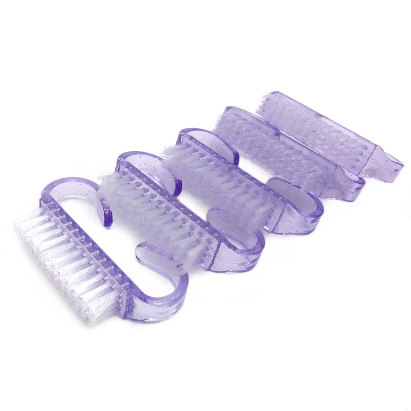 100 Pcs/lot Professional Nail Art Dust Brush Acrylic UV Gel Nail Art Dust Clean Brush Manicure Pedicure Tool Handle Nail Brushes