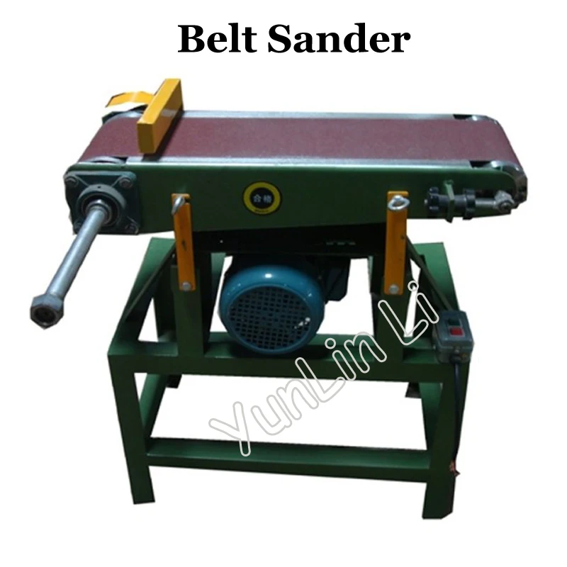Ленточная шлифовальная машина 220 В деревообрабатывающий абразивный ремень