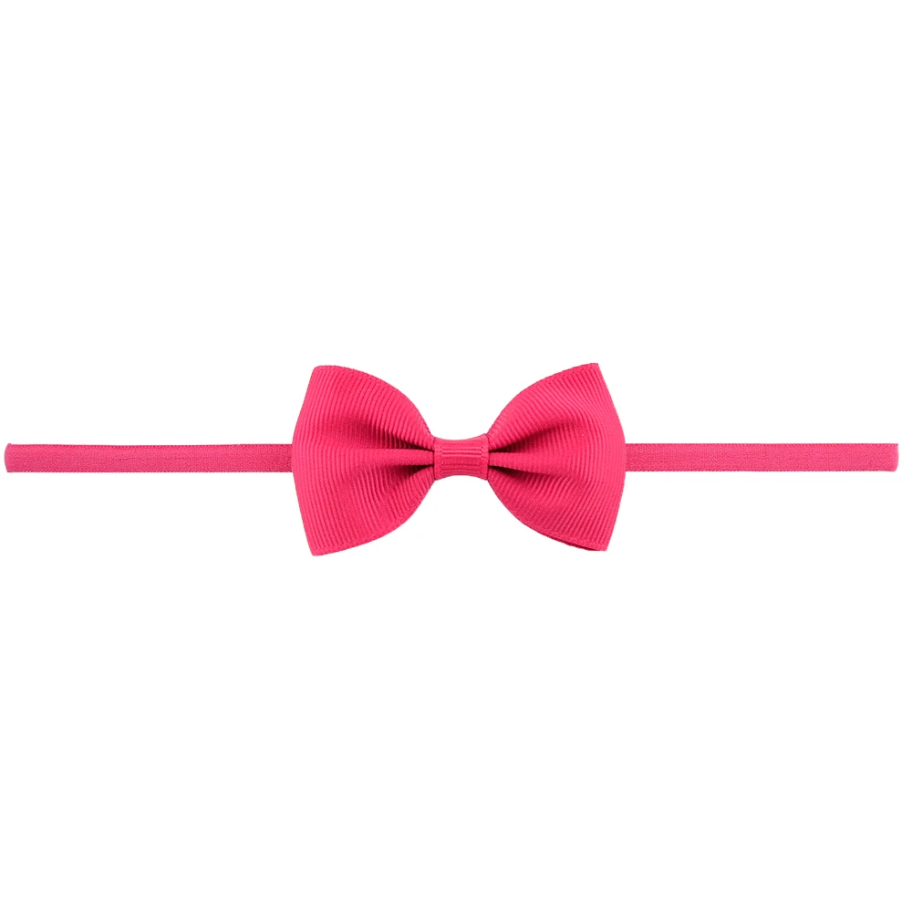 New Elastics Hair Headbands Ribbon mini Bows Headband Accessories for girls Wrap Hairband kids Headwear 20pcs/ lot | Детская одежда и