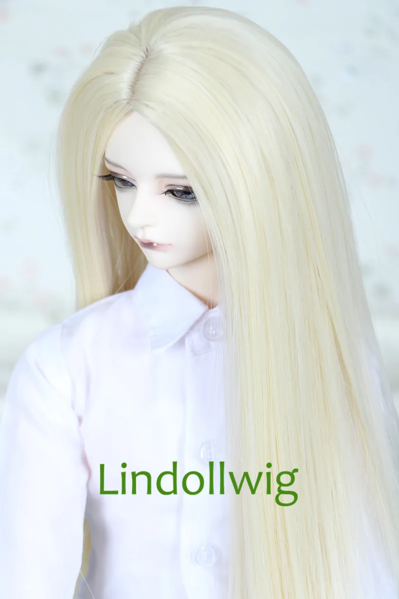 1/3 BJD Wig Pullip Dal DD SD LUT Dollfie Doll 8-9 inch Long Blonde | Игрушки и хобби