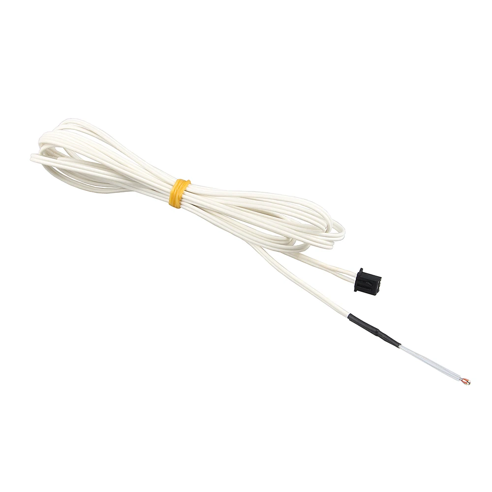 LERDGE NTC 100K B3950 термисторы части 3D-принтера датчик температуры для Hotend термистор нагревательный провод с кабелем 1 м/2 м 1 шт