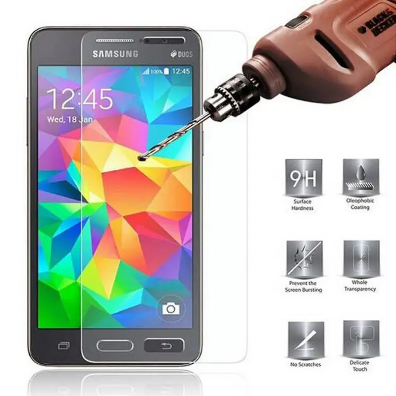 EKDME закаленное стекло для Samsung Galaxy S5 S6 S4 S3 J1 mini J3 2016 Grand Prime G530F Защитная пленка