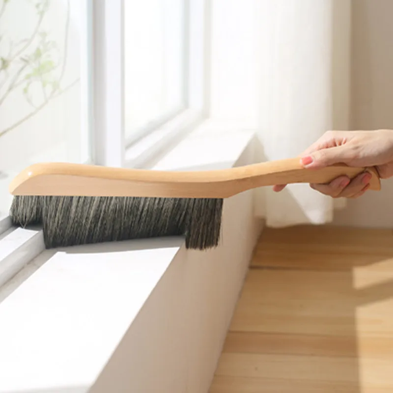 

Household Dusting Cleaning Brush Practical Wooden Handle Cleaning Brush Multi - Functional Car Duster Window Cleaning Tools