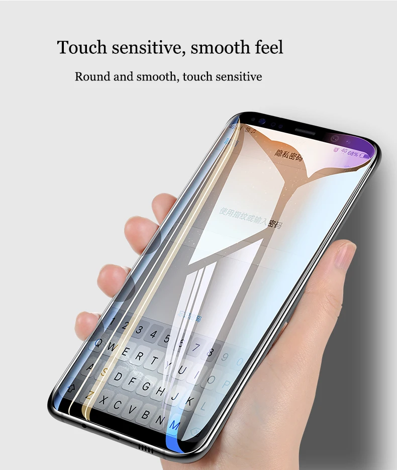 Для samsung s10 s9 s8 plus s10 5G закаленное стекло УФ клей нано жидкая Защитная пленка для Galaxy note 8 9 s7edge защита экрана