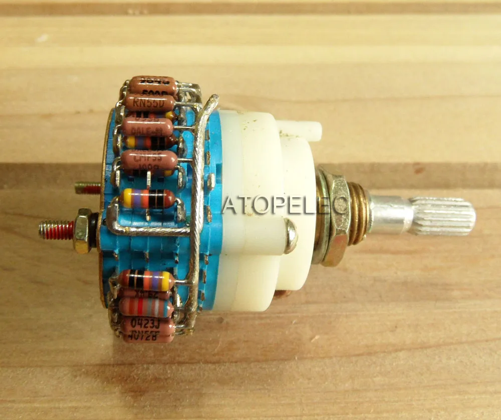 1 шт. Дейл 23 шаг моно аттенюатор громкость потенциометра лестница Тип 10 K/50 K/100 K/250