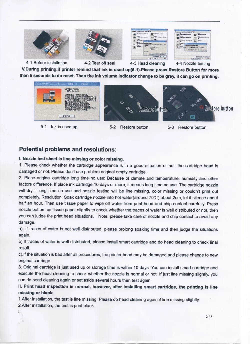 Умный набор для самостоятельной сборки оригинальный 310 311 CANON IP2700 MP270 MP280 MP420 MP480 MP490