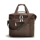 Сумка-холодильник для пикника с теплоизоляцией, 19 л, цвет коричневый