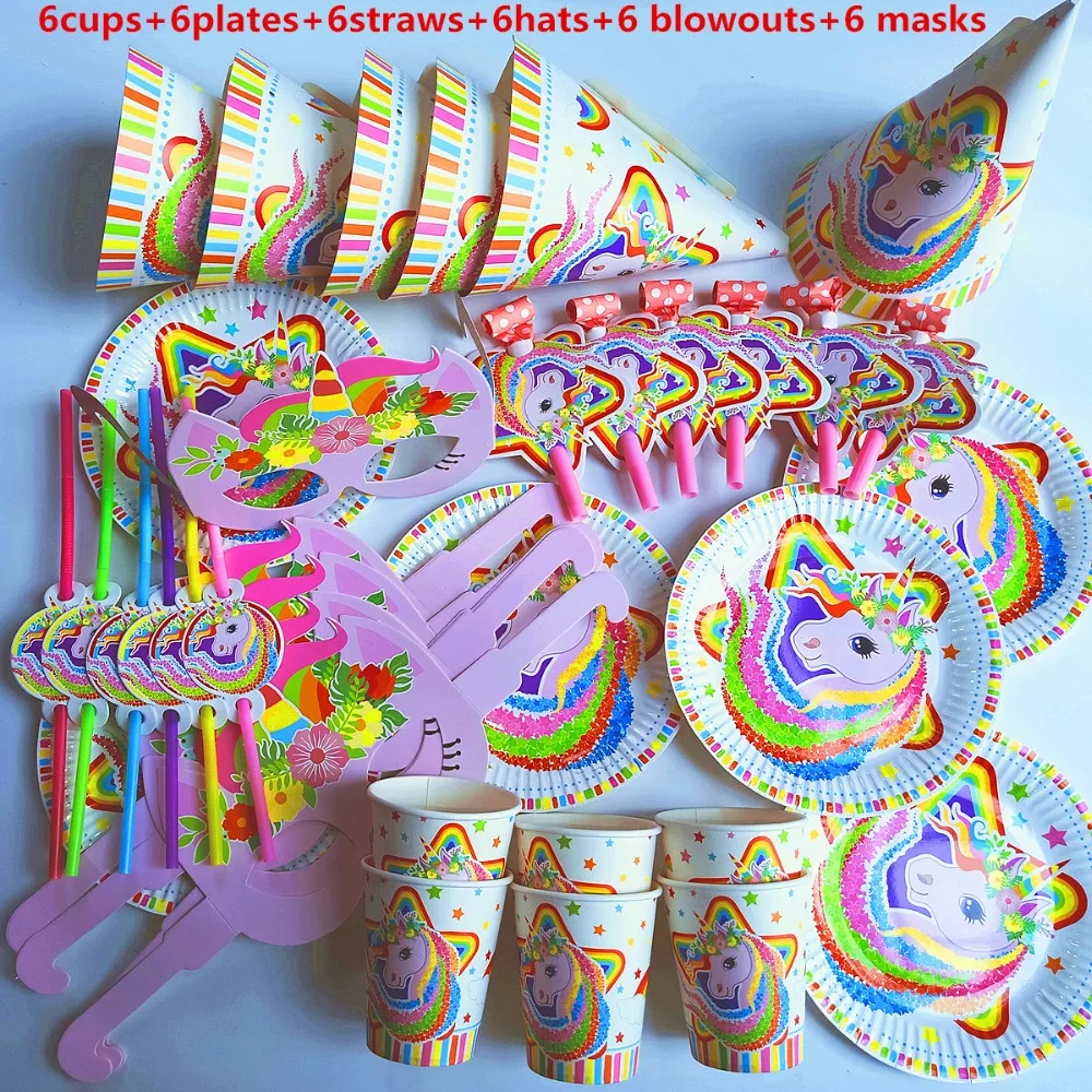 Высокое качество 36 шт. вечерние комплекты с лошадью Товары для детей днем