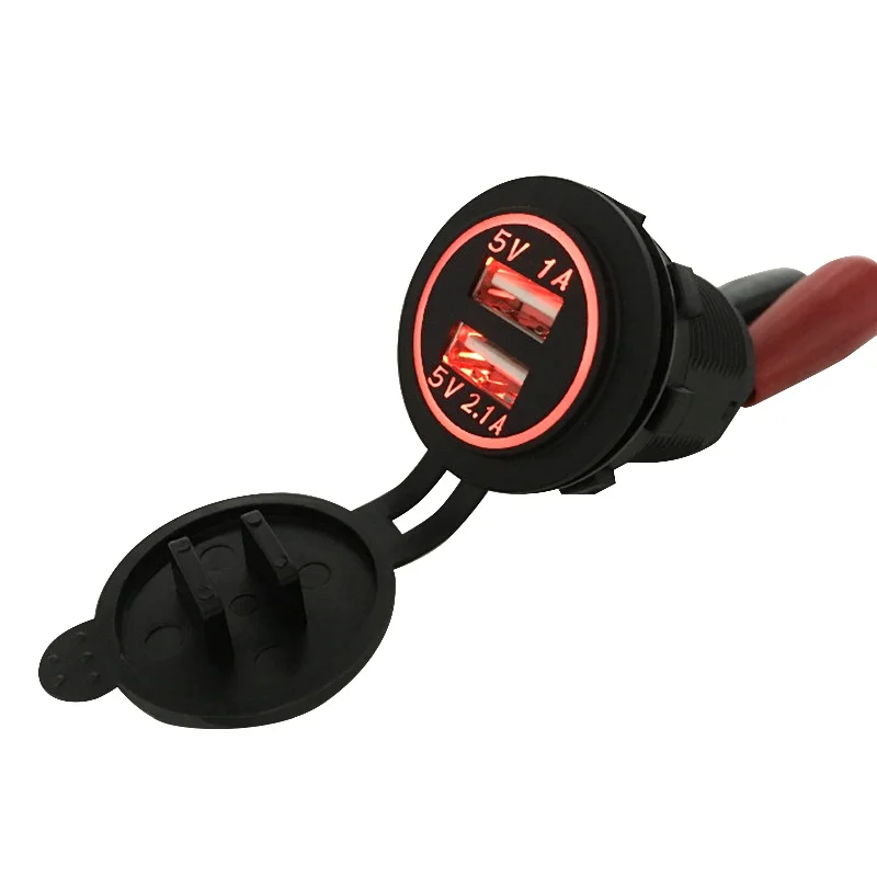 Автомобильное зарядное устройство с двумя USB-портами 5 В 2 1 А |