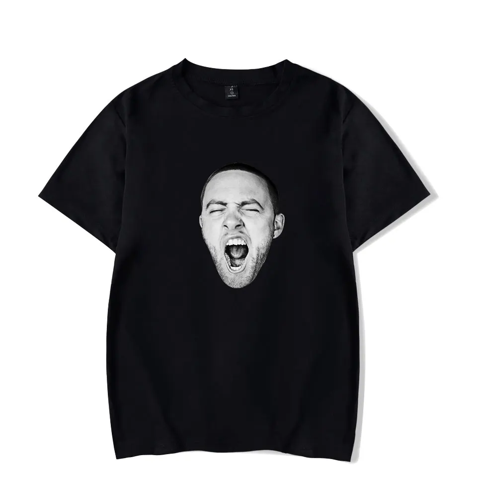 Забавная модная футболка с принтом «MAC MILLER», мужские и женские спортивные футболки в стиле хип-хоп, повседневные топы, футболка с круглым вырезом и коротким рукавом