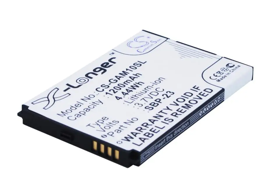 Аккумулятор Cameron Sino 1200mah для GARMIN Nuvifone A10 M10 M10E 361-00048-00 батарей | Мобильные телефоны и