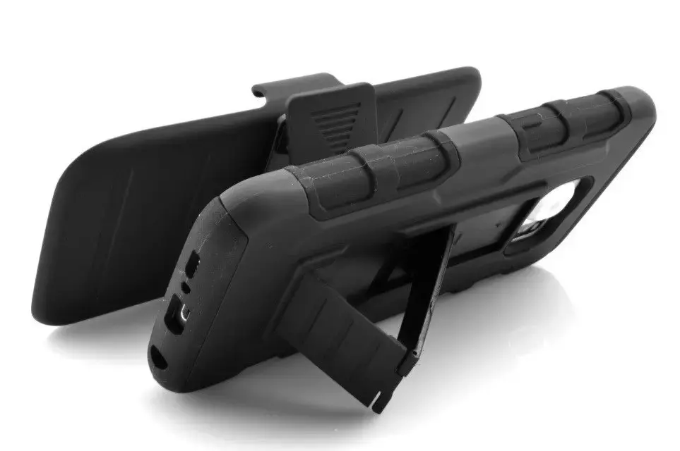 Противоударный защитный чехол Heavy Duty Жесткий с зажимом для крепления к поясному