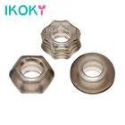 IKOKY 3 шт.компл. расширитель кольца Секс-игрушки для Для мужчин эротические петух кольцо для пениса Увеличить Для мужчин Футболка с рукавами кольца целомудрия для пениса