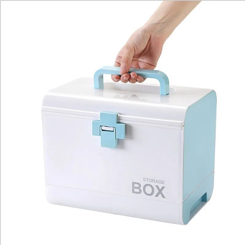 

Household Large First-aid Kit Multi-family Home Healthcare Kit Pharmaceutical Medicine Box Medical Portable Suitcase Medical Kit