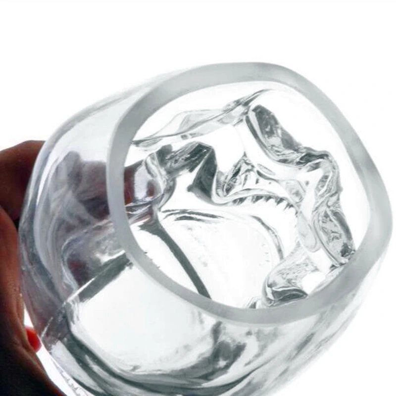 Magic Transparent Glass Skull Mugs for Vodka Wine Beer milk Bar Mug Coffee Cups home party gift you friend 1 piece | Дом и сад