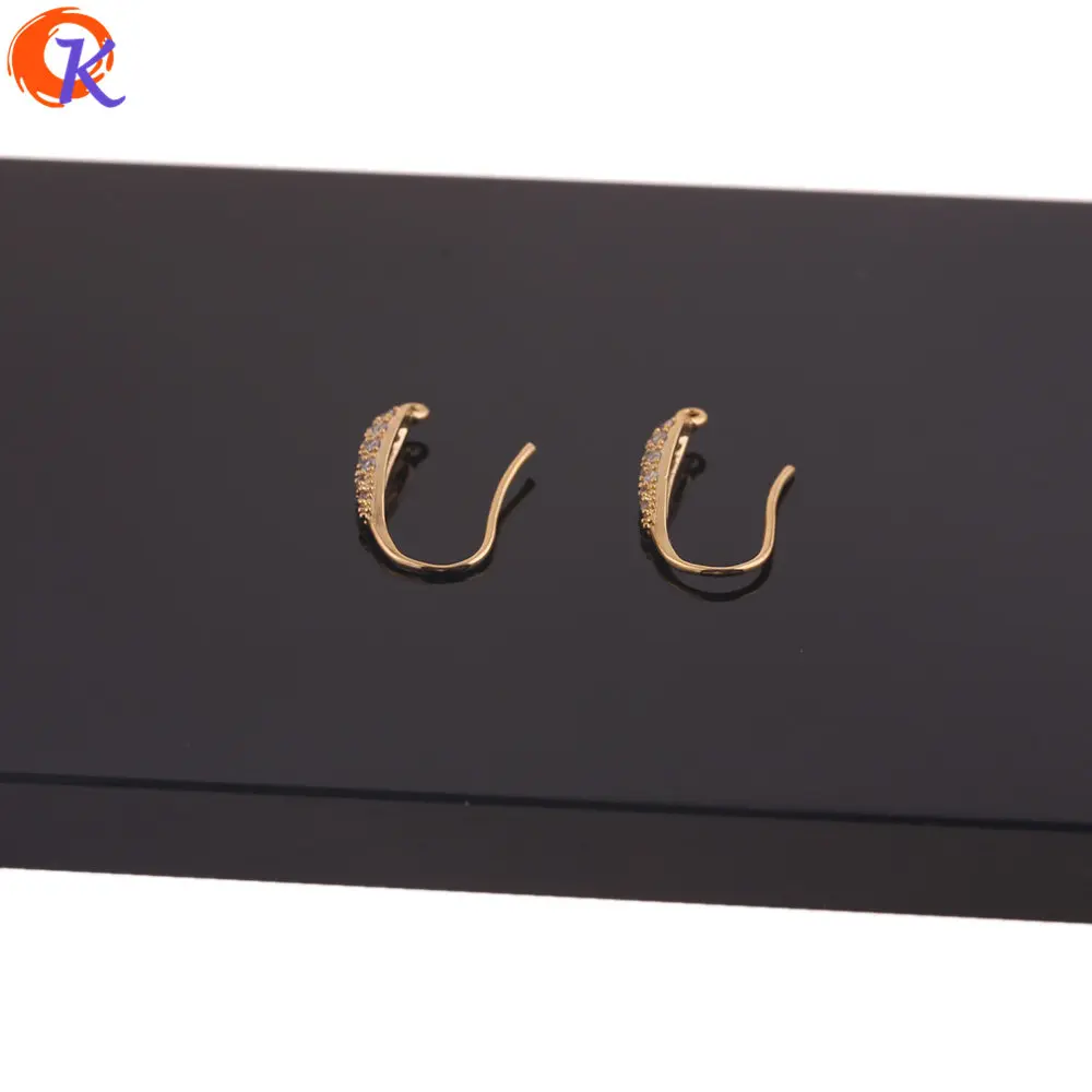 

Cordial Design 30Pcs 3*19MM Jewelry Accessories/Earrings Stud/Hand Made/Genuine Gold Plating/DIY Jewelry Making/Earring Findings