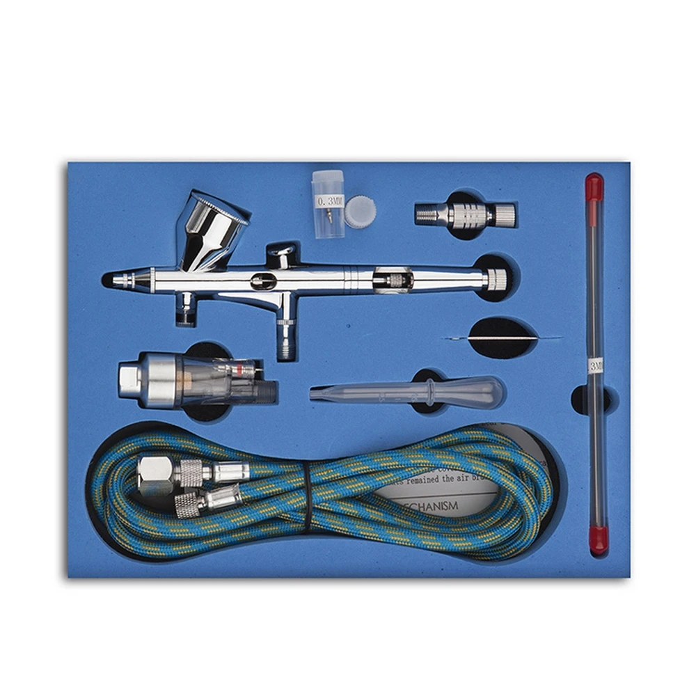 Pro Dual Action 3 Airbrush Air Kit набор для рукоделия практичный Краскораспылитель