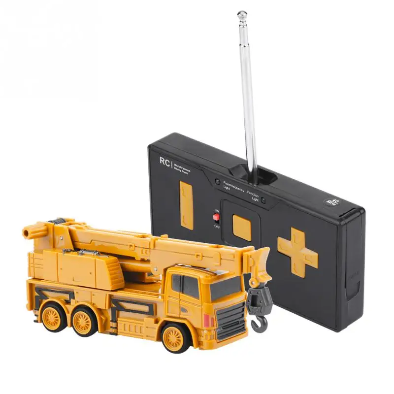 Горячая Распродажа 1/64 RC экскаватор грузовик-экскаватор игрушечный