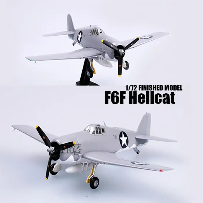 F6F Hellcat VF 4 1942 1/72 самолет готовая легкая модель без литья под давлением| |