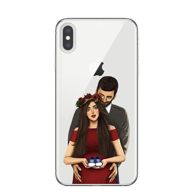 Модный мягкий термополиуретановый чехол для iPhone 11 Pro XS Max X XR 8 8Plus 7 6 6S Plus 5S SE силиконовый женский чехол для телефона - Цвет: T5150