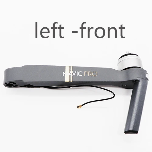 Left Front Arm Новая оригинальная замена Механическая лапа для DJI Mavic Pro корпус оболочки верхней/средней/нижней оболочки для DJI Mavic Pro запчасти - Цвет: Left Front Arm