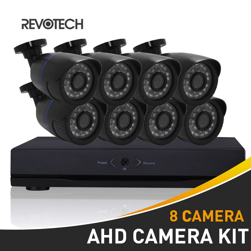 Камера видеонаблюдения AHD 8 каналов 1080 пикселей 60 футов HD 1080N DVR|ahd camera system|camera system8ch