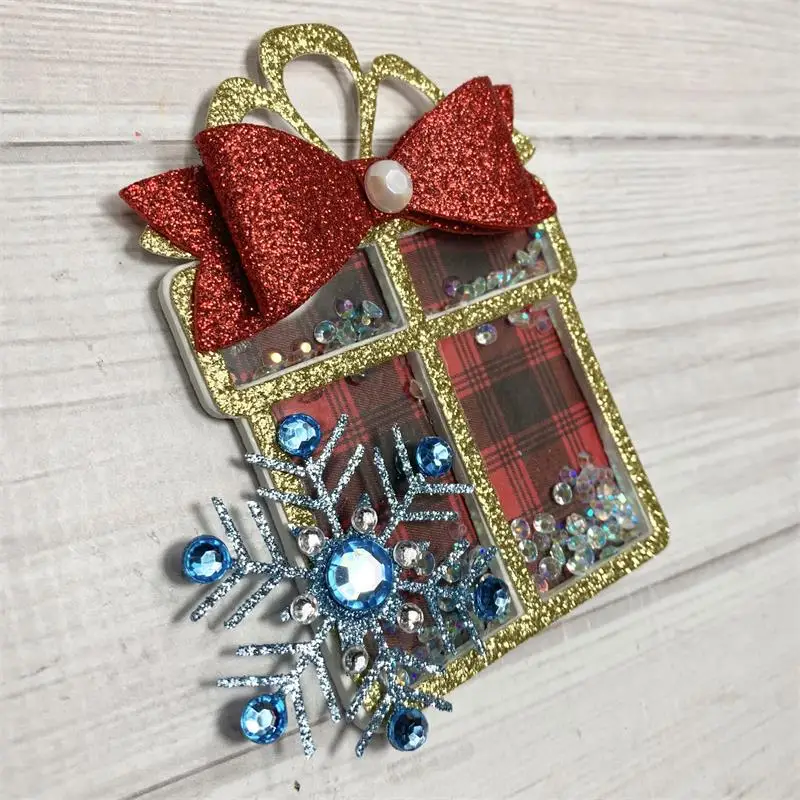 

Шейкер KSCRAFT, Подарочная коробка, трафареты для резки металла, для «сделай сам», Скрапбукинг/фотоальбом, декоративное тиснение, «сделай сам», ...