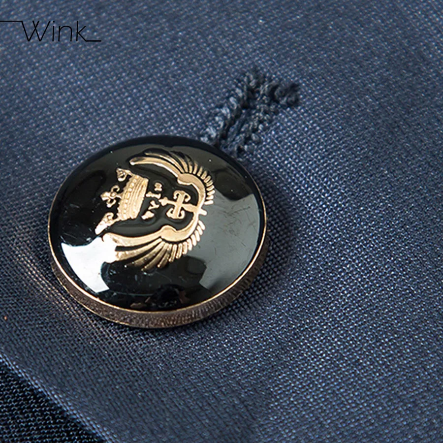 (Пиджак + брюки) мужской однотонный деловой хлопковый костюм приталенный