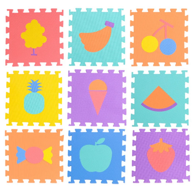 9 шт. детский коврик пазл из пены эва|puzzle play mat|play mateducational rugs |