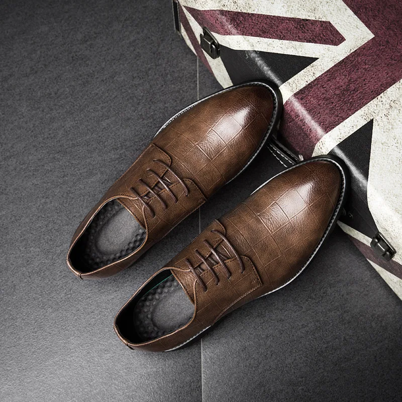 

Large size man shoes sapato masculino mens summer leather shoes breathable casual boots fashion flat oxfords Shoes for Men 0003