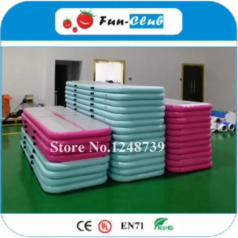 Быстрая доставка хит продаж надувной батут воздушный трек для тхэквондо