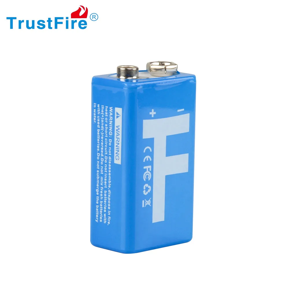 TrustFire 2 шт. 9В 280 мАч Ni MH низкая саморазряжающаяся аккумуляторная батарея с