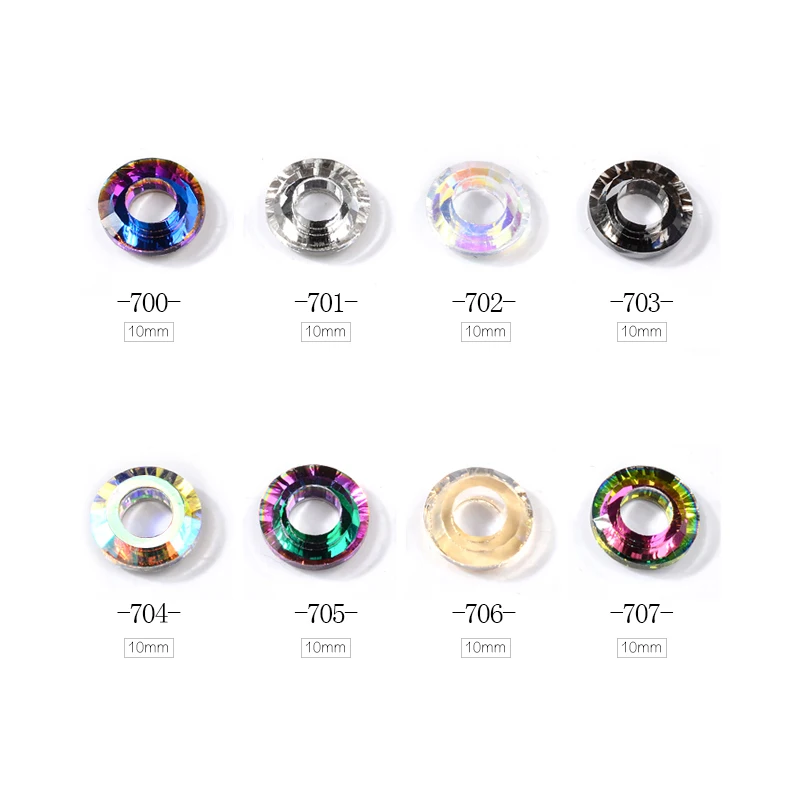 5 шт. кольцо Ангела хрустальные стразы Хамелеон красочные бриллианты Русалка