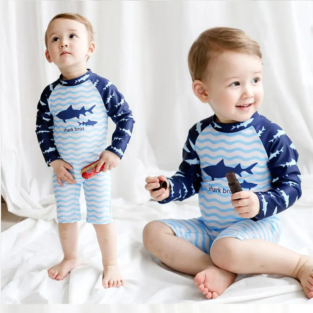 Kidlove/детский цельный купальник с милым рисунком для мальчиков; купальный костюм