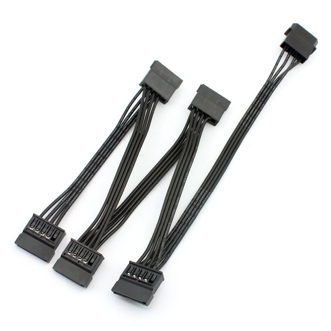 XT XINTE 4pin IDE К SATA кабель питания 1 к 5 Большой 4P шнур адаптера жесткого диска|ide to sata