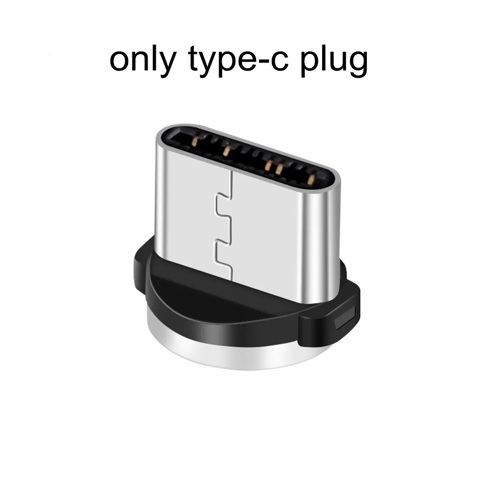 Магнитный usb-кабель для iPhone XS Max X 8 7 6 s Plus iPad Pro, кабель для быстрой зарядки samsung, Xiaomi, huawei, кабели для мобильных телефонов - Цвет: For Type-C Plug