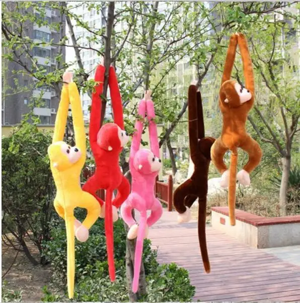 45 см Новое поступление милые плюшевые игрушки с длинными рукавами и обезьяной