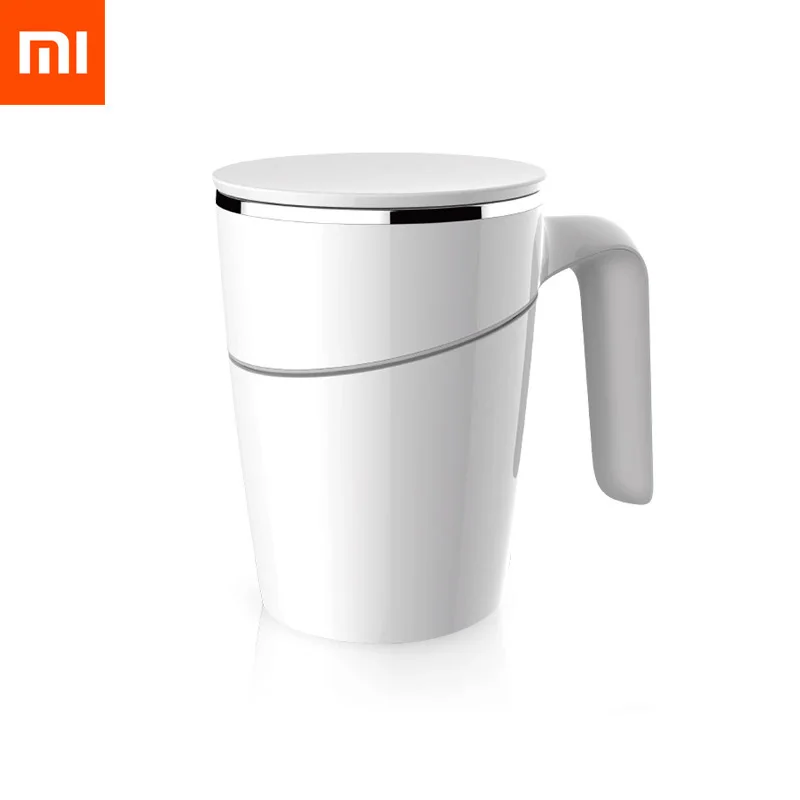 MI Mijia Fiu 470ml Not Inverted Cups Innovation Magic Sucker Splash Proof Non-slip ABS Double Insulation Stainless Water Bottle